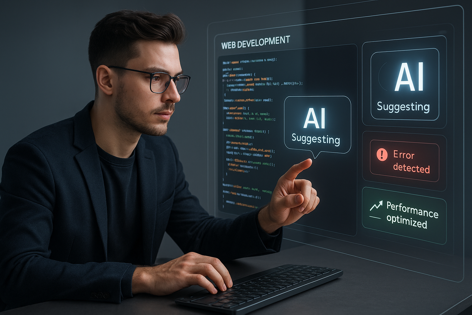 Automatización con IA en Desarrollo Web Moderno